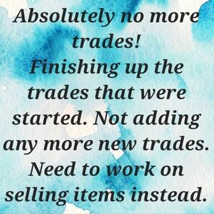 Soon To Be A No Trade Closet